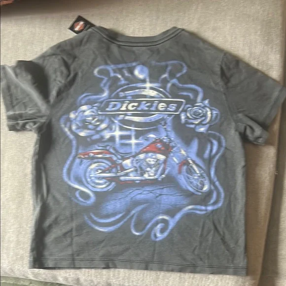 Dickies X Harley Davidson Crop Tee - Picture 4 of 6